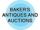 Baker's Antiques and Auctions logo