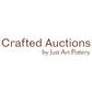 Crafted Auctions by Just Art Pottery logo