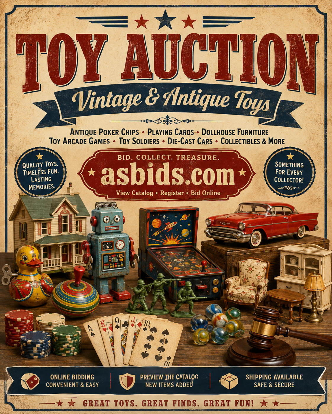 Part Two: Rare and Vintage Toy Collection Auction preview