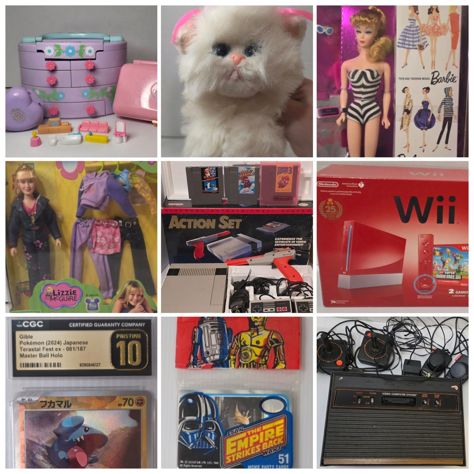 CouchCart Gold Premiere: NES, Atari, Pokémon & 80s–90s-00s Vintage Classics, Polly Pocket Toys and More preview