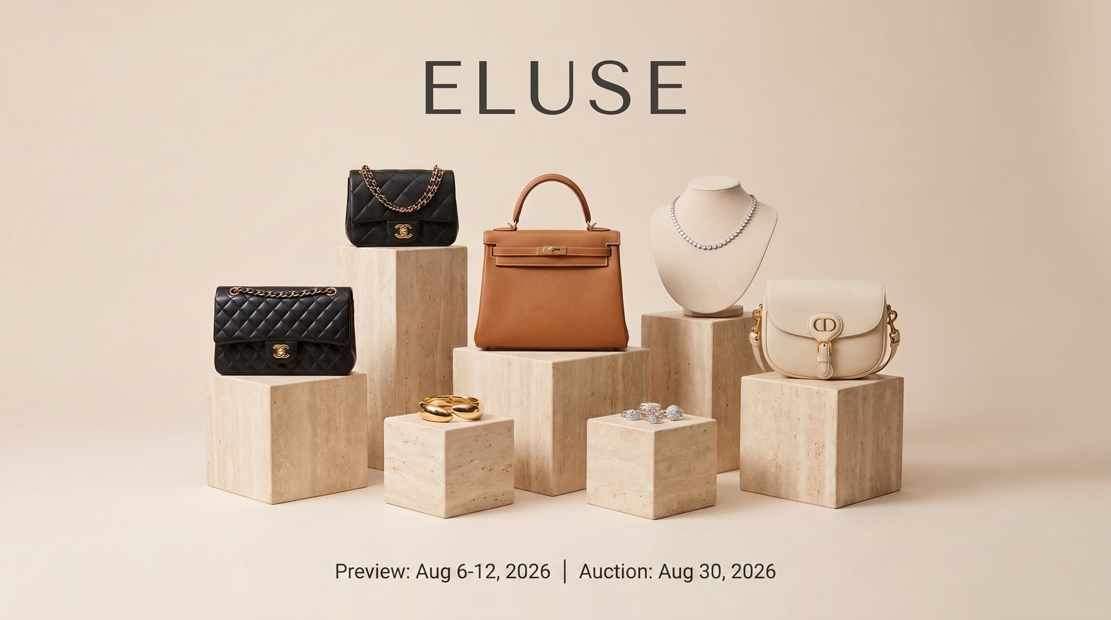 Luxury Pre-Owned Handbags & Fine Jewelry Auction preview