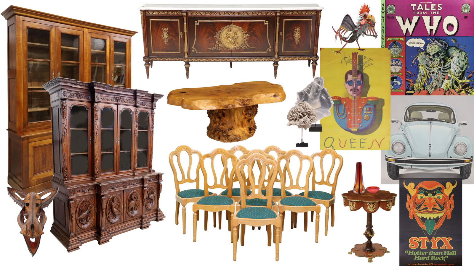 Day 2- October 20, 21 & 22 Antiques & Estates Auction preview