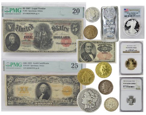 8-15-24 LIVE Coin & Currency Auction Part I preview
