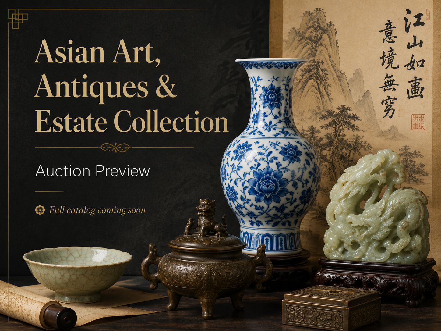 Asian Art, Antiques & Estate Collection Preview preview