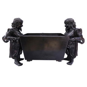 Large Chinese Metal-alloy Incense Burner