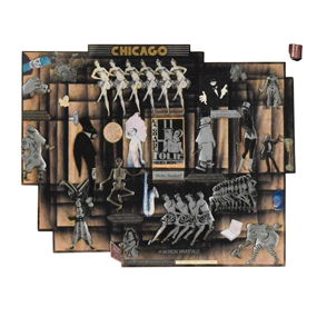 Tony Walton Collage With Inscription