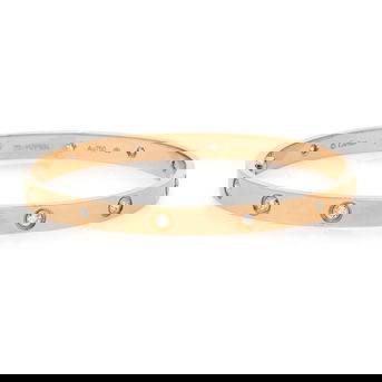 Cartier, Rose Gold and Diamond 'Love' Bracelet