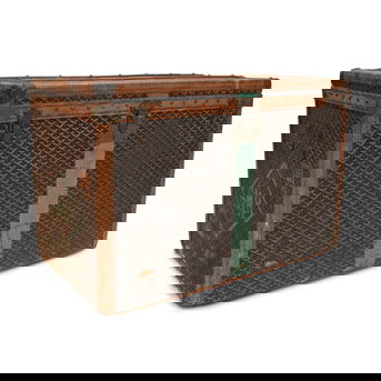 A Maison Goyard Steamer Trunk
