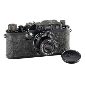 Leica IIIf black paint Swedish Army