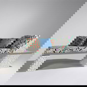 Nathalie du Pasquier (French, b. 1957) Royal daybed Memphis France / Italy, 1983