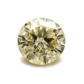 Loose Diamond - Round 2.02ct Champagne I1