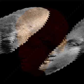 A Greek Marble Female Head