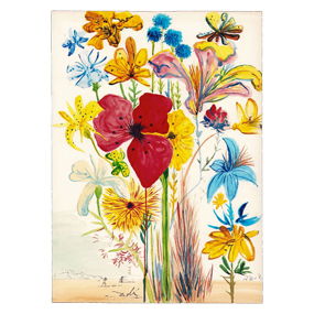 Salvador Dalí – Mixed Media on Paper (after)