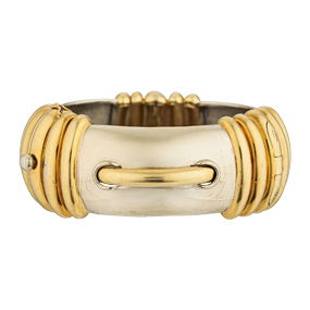 Vintage Tiffany&Co 18K Yellow and White Gold Bracelet