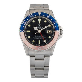 Rolex REF.1675 GMT Master Pepsi In Steel