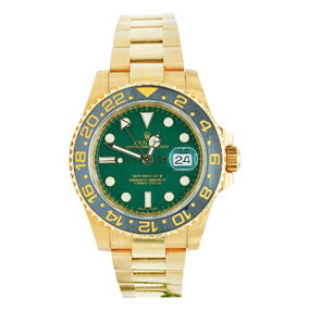 Rolex GMT-Master II 40mm 18K Yellow Gold Watch