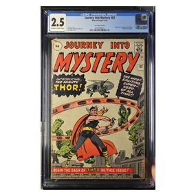 Journey Into Mystery #83 (Marvel Comics 1962) CGC 2.5 First Thor