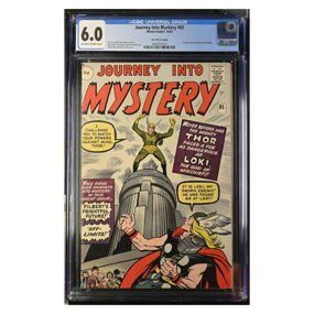 Journey Into Mystery #85 (Marvel Comics 1962) CGC 6.0 First Loki