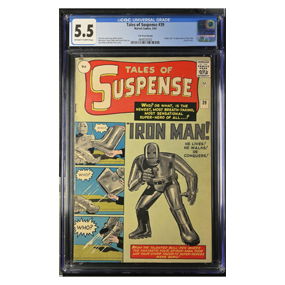 Tales Of Suspense #39 (Marvel Comics 1963) CGC 5.5 First Iron Man