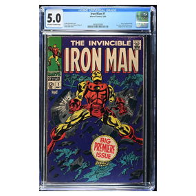 Iron Man #1 (Marvel Comics 1968) CGC 5.0