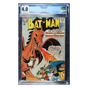 Batman #155 (DC Comics 1963) CGC 4.0 First Silver Age Penguin