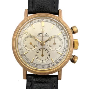 1960s Vintage Omega Seamaster Chronograph 17j Swiss Mechanical Wrist Watch Pre-Moon