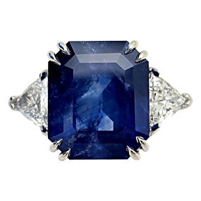 GIA 17.23ct Ceylon Sapphire Ring