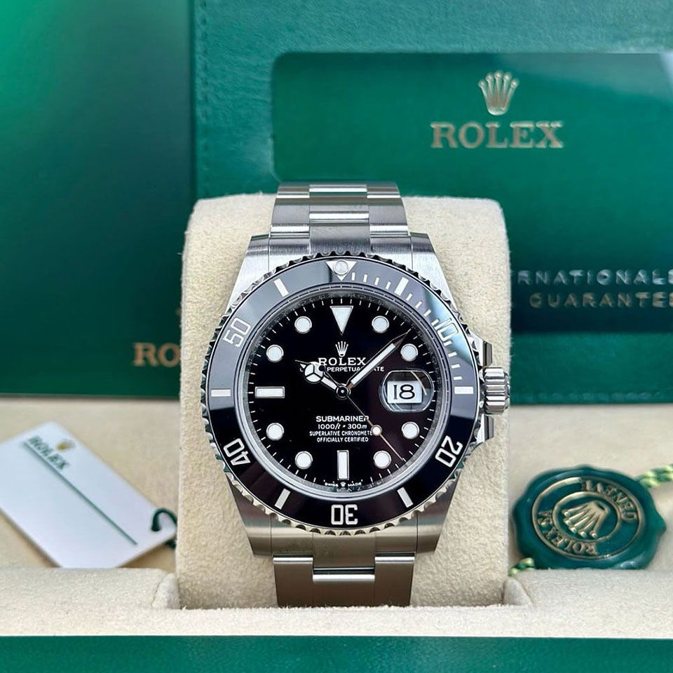 Rolex Submariner Black Dial Datejust