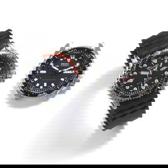 Gene Hackman's Personal Seiko Stainless Steel 'Pepsi' Quartz 200m Diver's Wristwatch