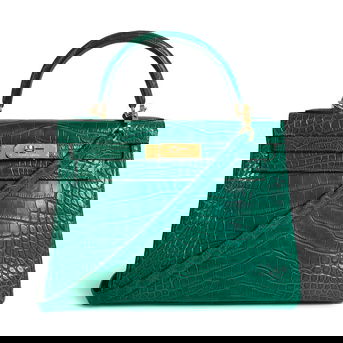 Hermès: Malachite Matte Alligator Kelly II Retourné 28 2016