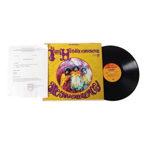 Signed Jimi Hendrix Are You Experience w/ COA