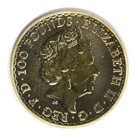 2022 Great Britain Britannia 1oz Gold Uncertified Gem BU Coin