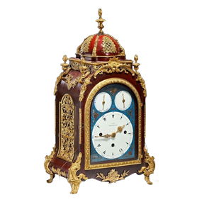 A Fine George III Gilt Bronze Mounted Musical Table Clock Made for the Ottoman Market, J & M Brockbank, London,<br>Circa 1780