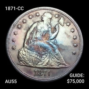 1871-CC Seated Liberty Dollar