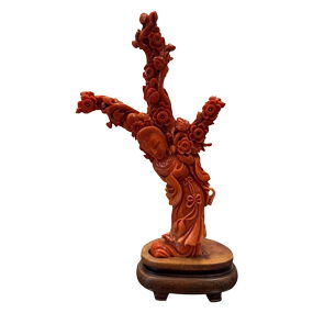 Red Coral Quan-Yin