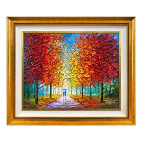 Slava Ilyayev, Framed Original Oil Painting on Canvas, Hand Signed