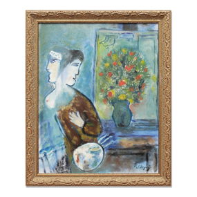 Marc Chagall, “Two Faces, One Soul”
