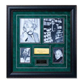 Albert Einstein Signed Equation Document, Forensically Authenticated