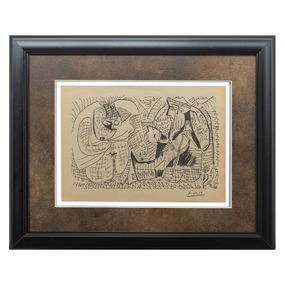 Pablo Picasso, “Intimate Provocation,” Dated 4.7.61