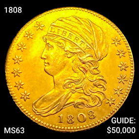 1808 $5 Gold Half Eagle