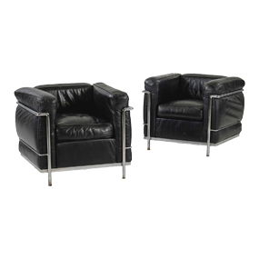 Le Corbusier - LC2 Club Chairs