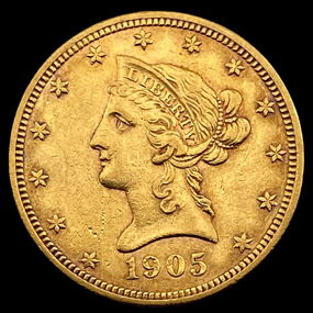 1905 Liberty Head Eagle $10 Gold Uncirculated