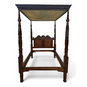 Mahogany Full Tester Bed, 19th Century