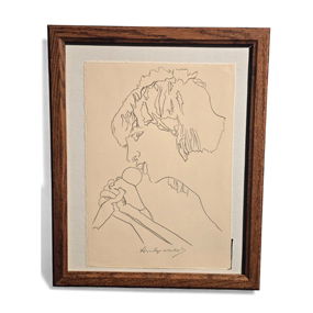 Andy Warhol (American, 1928–1987), Portrait of Rod Stewart, circa 1978