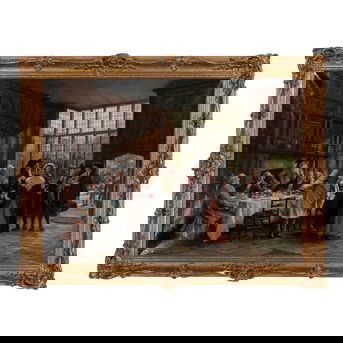 Frank Moss Bennett (English, 1874-1953)<br>The Heiress