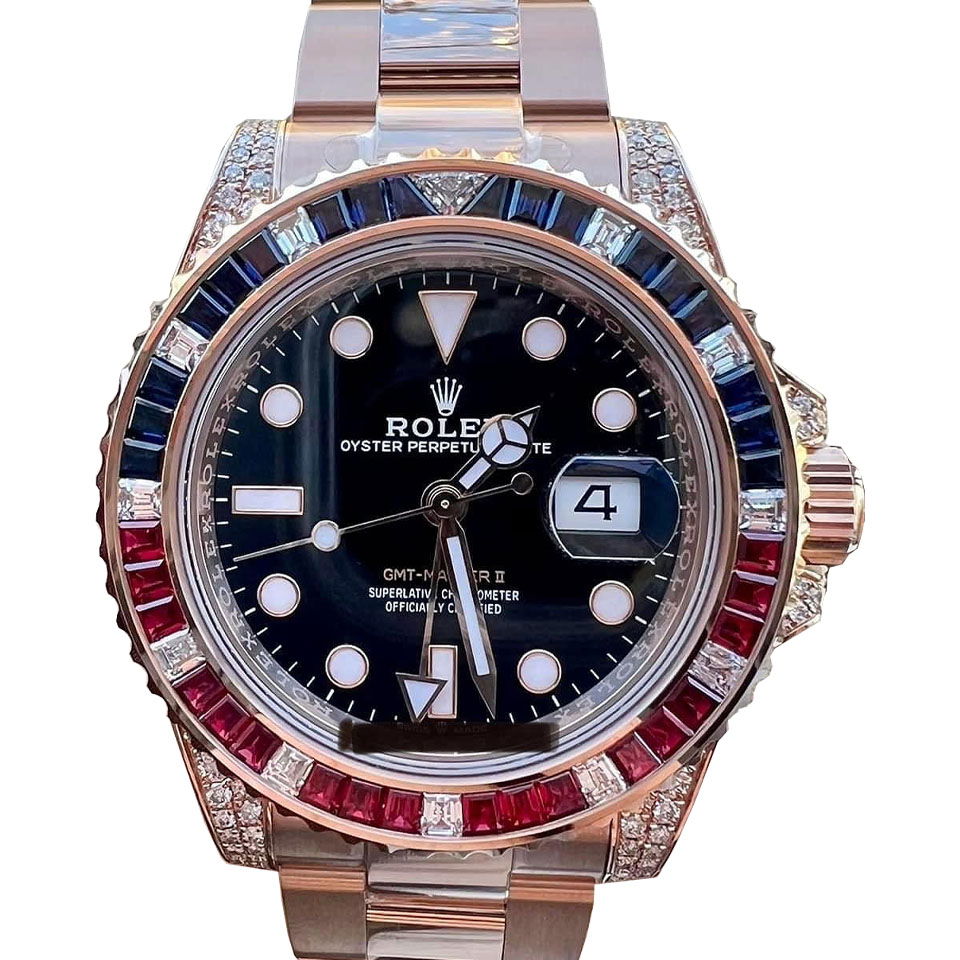 Brand New Rolex GMT Master II Rosegold