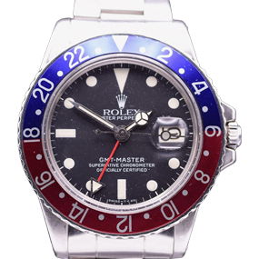 Rolex GMT-Master Reference 1675 with a Striking “Pepsi” Bezel 1970s Including Box