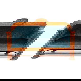 A South German or Austrian Neoclassical Birch Settee