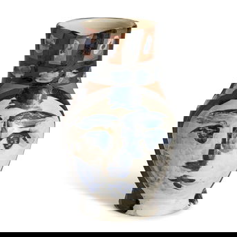 Pablo Picasso (Spanish, 1881-1973) Tête peinte (Ramié 212)