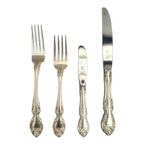 Gorham Sterling Silver Flatware Service, Melrose Pattern